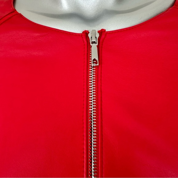 NEW!!! Lafayette 148 New York leather jacket size 4 US Retail 950$! - Picture 3 of 11